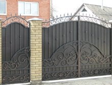 Кованые ворота